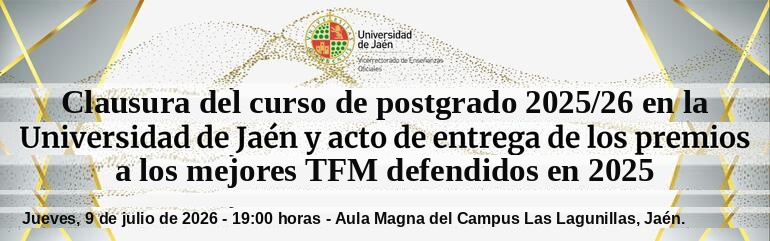 Acto de entrega de los premios a los mejores TFM, 2025
